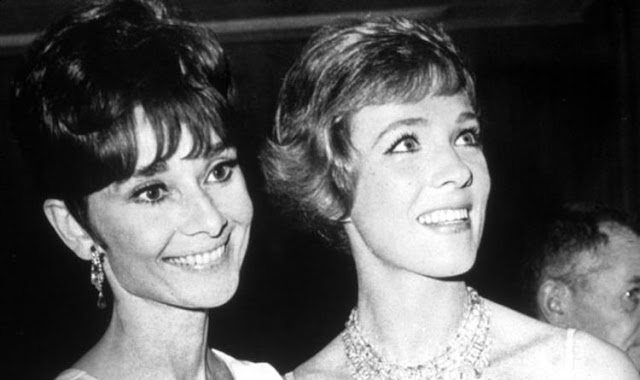 The intense rivalry between Audrey Hepburn and Julie Andrews